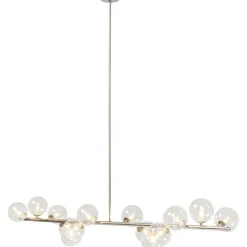 Lampa Wisząca Scala Balls 155x138 Cm Chromowa*KARE Design Best