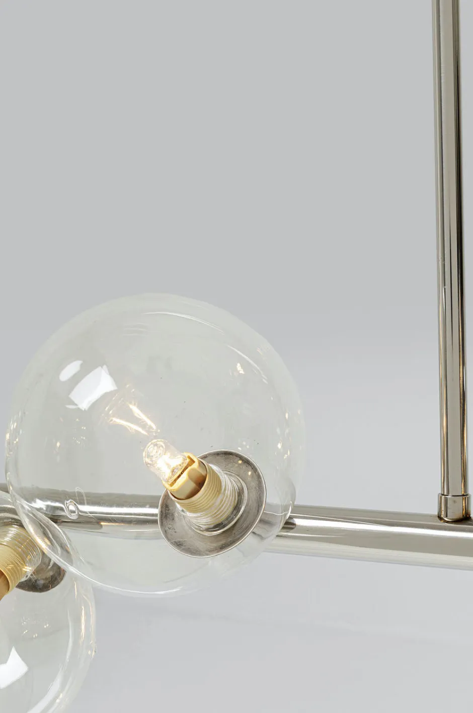 Lampa Wisząca Scala Balls 155x138 Cm Chromowa*KARE Design Best