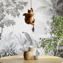 Lampa Wisząca Squirrel 20x38 Cm Ruda*KARE Design Sale