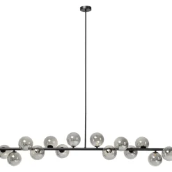 Lampa Wisząca Szklane Klosze Czarna 155x138 Cm*KARE Design Best
