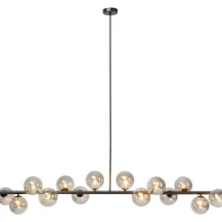 Lampa Wisząca Szklane Klosze Czarna 155x138 Cm*KARE Design Best