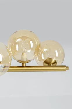 Lampa Wisząca Szklane Klosze Złota 155x138 Cm*KARE Design Best