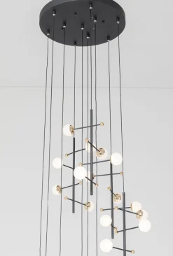 Lampa Wisząca Trapez 280 Cm Czarna*KARE Design Clearance