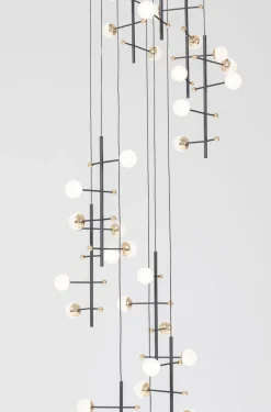 Lampa Wisząca Trapez 280 Cm Czarna*KARE Design Clearance