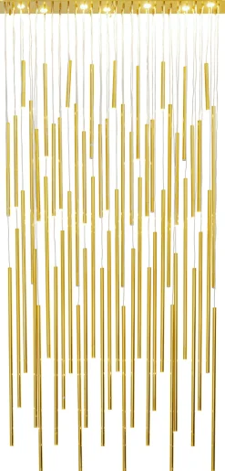 Lampa Wisząca Vegas LED 154x250-320 Cm Złota*KARE Design Discount