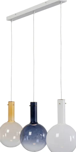 Lampa Wisząca Z 3 Szklanymi Kloszami W Różnych Kolorach 99 Cm*KARE Design Outlet