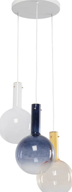 Lampa Wisząca Z 3 Szklanymi Kloszami W Różnych Kolorach Ø54 Cm*KARE Design Sale