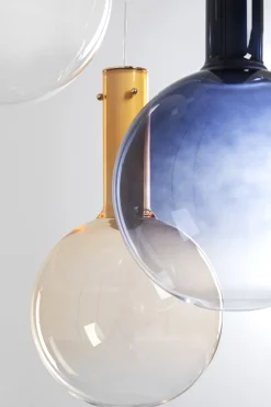 Lampa Wisząca Z 3 Szklanymi Kloszami W Różnych Kolorach Ø54 Cm*KARE Design Sale