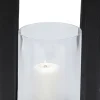 Latarenka Mabel 22x46 Cm Aluminium Czarna*KARE Design Online