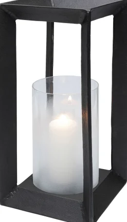 Latarenka Mabel 22x46 Cm Aluminium Czarna*KARE Design Online