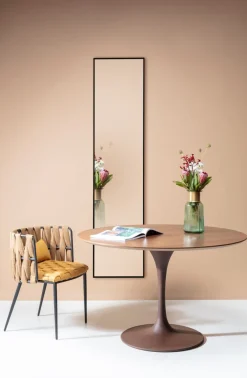 Lustro Bella MO 30x180 Cm Czarne*KARE Design New
