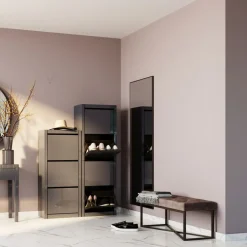Lustro Bella MO 60x180 Cm Czarne*KARE Design New