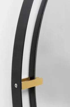 Lustro Betsy Frame ∅90 Cm Czarne*KARE Design Best