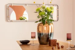 Lustro Betsy Frame 55x165 Cm Czarne*KARE Design Sale