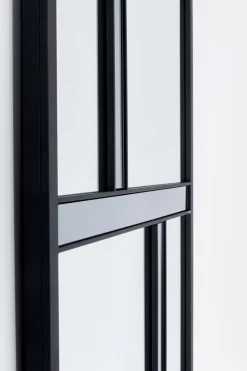 Lustro ścienne Duże Prostokątne Czarne 71x182 Cm*KARE Design Best