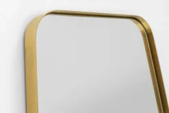 Lustro ścienne Nowoczesne Rama Złota 40x160 Cm*KARE Design Online