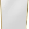 Lustro ścienne Nowoczesne Rama Złota 65x160 Cm*KARE Design Outlet