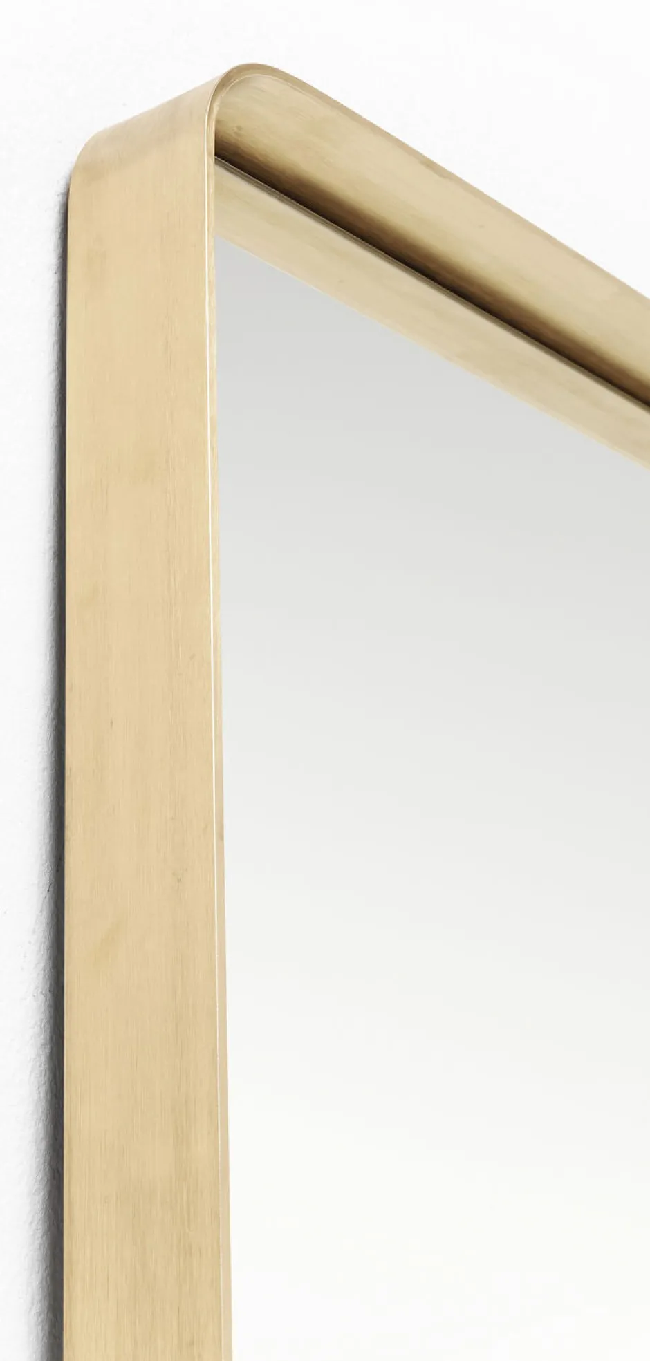 Lustro Curve MO 70x200 Cm Mosiężne*KARE Design Hot