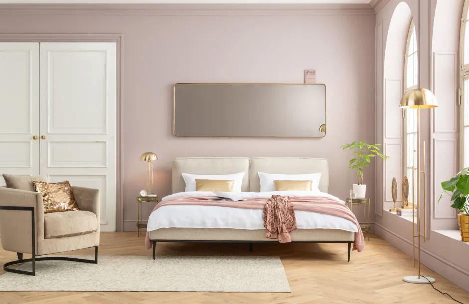 Lustro Curve MO 70x200 Cm Mosiężne*KARE Design Hot