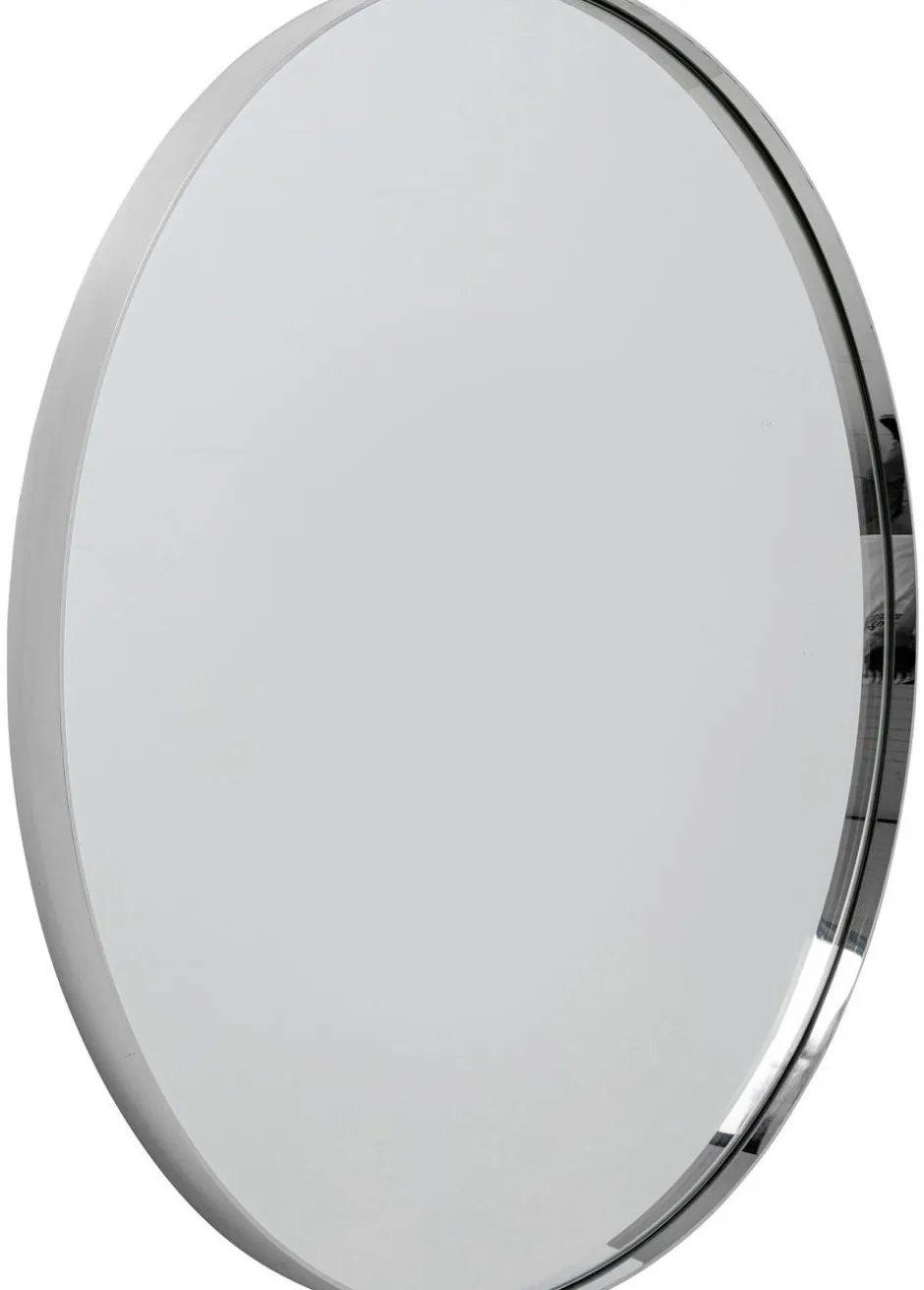 Lustro Curvy ∅60 Cm Chromowane*KARE Design Clearance