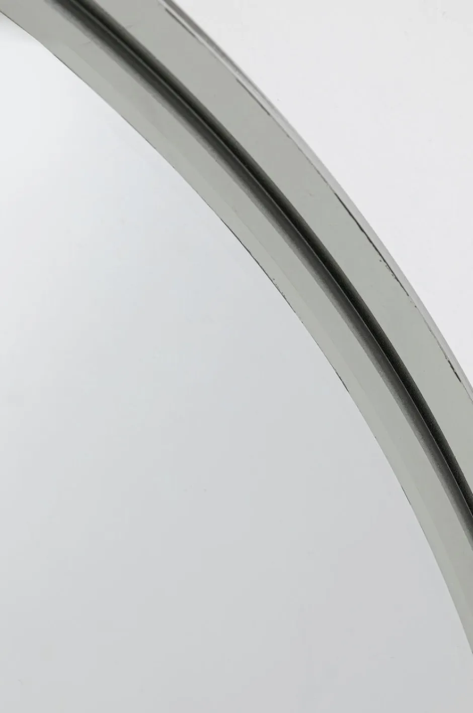 Lustro Curvy ∅60 Cm Chromowane*KARE Design Clearance