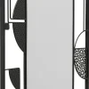 Lustro Czarne Rama Stalowa Loft 70x110 Cm*KARE Design Best