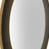 Lustro Duże Okrągłe Czarno-złote Ø100 Cm*KARE Design Best