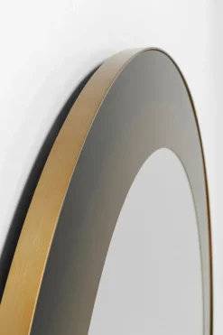 Lustro Duże Okrągłe Czarno-złote Ø100 Cm*KARE Design Best
