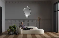 Lustro Hologram 68x117 Cm Srebrne*KARE Design Discount