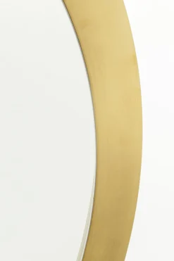 Lustro Okrągłe Rama Złota Stalowa Ø100 Cm*KARE Design Hot