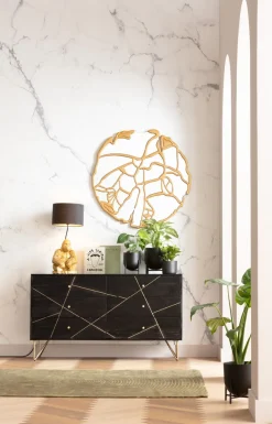 Lustro Pieces Ø100 Cm Złote*KARE Design Discount