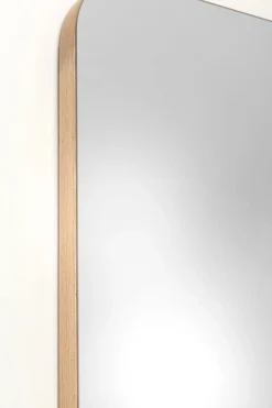 Lustro Prostokątne Do Salonu Rama Naturalna Dębowa 70x200 Cm*KARE Design Sale