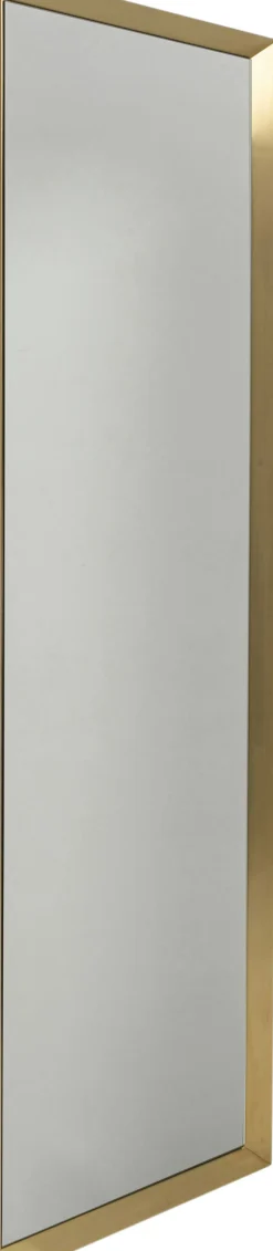 Lustro Prostokątne Duże Rama Złota Stalowa 70x200 Cm*KARE Design Clearance
