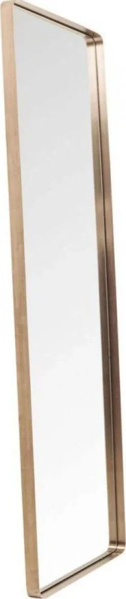 Lustro Stojące Curve Rectangular 200x70 Cm Miedziane*KARE Design Online