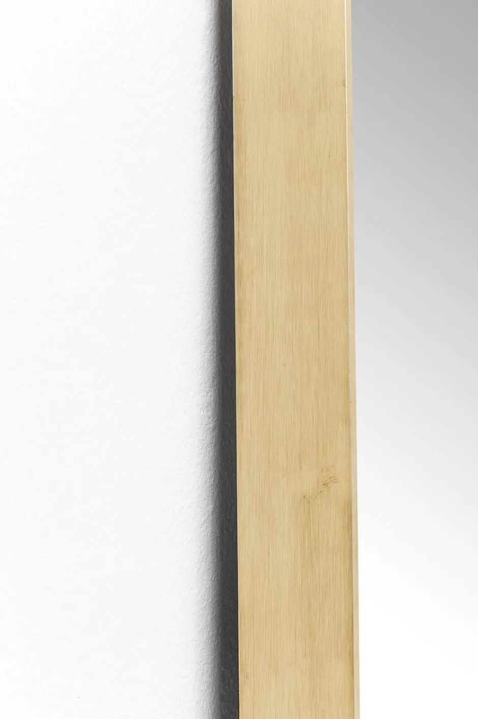 Lustro Stojące Curve Rectangular 200x70cm Mosiężne*KARE Design Hot