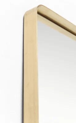 Lustro Stojące Curve Rectangular 200x70cm Mosiężne*KARE Design Hot