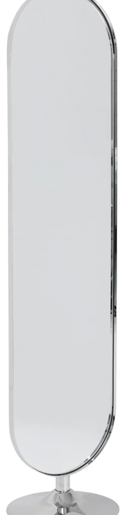 Lustro Stojące Curvy 40x170 Cm Chromowane*KARE Design Outlet