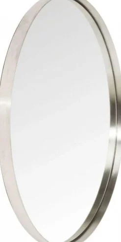 Lustro Wiszące Curve Round ∅100 Cm Srebrne*KARE Design Hot