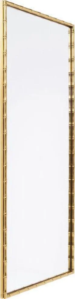 Lustro Wiszące Hipster Bamboo 80x180 Cm Złote*KARE Design