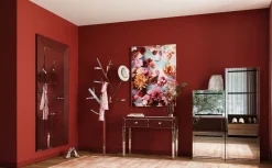 Lustro Wiszące Linea Rectangular 200x100 Cm Srebrne*KARE Design Sale