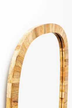 Lustro Wiszące Naturalne Do Salonu 43x93 Cm*KARE Design Discount