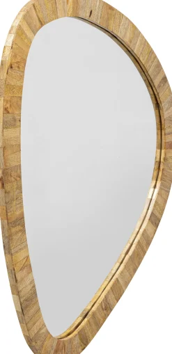 Lustro Wiszące Naturalne Do Salonu 65x77 Cm*KARE Design New