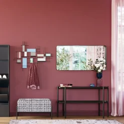 Lustro Wiszące Shadow Soft 120x60 Cm Czarne*KARE Design Online