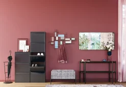 Lustro Wiszące Shadow Soft 120x60 Cm Czarne*KARE Design Online