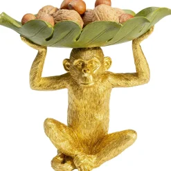 Misa Dekoracyjna Banana Leaf 24x22 Cm Zielono-złota*KARE Design New