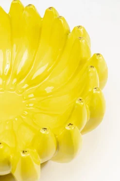 Misa Dekoracyjna Ceramiczna żółta Banany Ø30 Cm*KARE Design