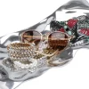 Misa Dekoracyjna Jade 48x22 Cm Aluminium Srebrna*KARE Design Discount