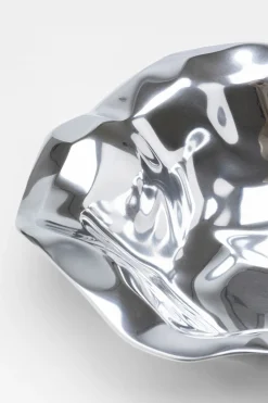 Misa Dekoracyjna Jade 32x30 Cm Aluminium Srebrna*KARE Design