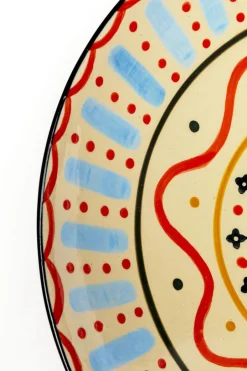 Misa Dekoracyjna Z Ceramiki Boho Kolorowe Wzory Ø33 Cm*KARE Design Online