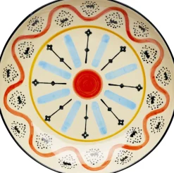 Misa Dekoracyjna Z Ceramiki Boho Kolorowe Wzory Ø27 Cm*KARE Design Clearance